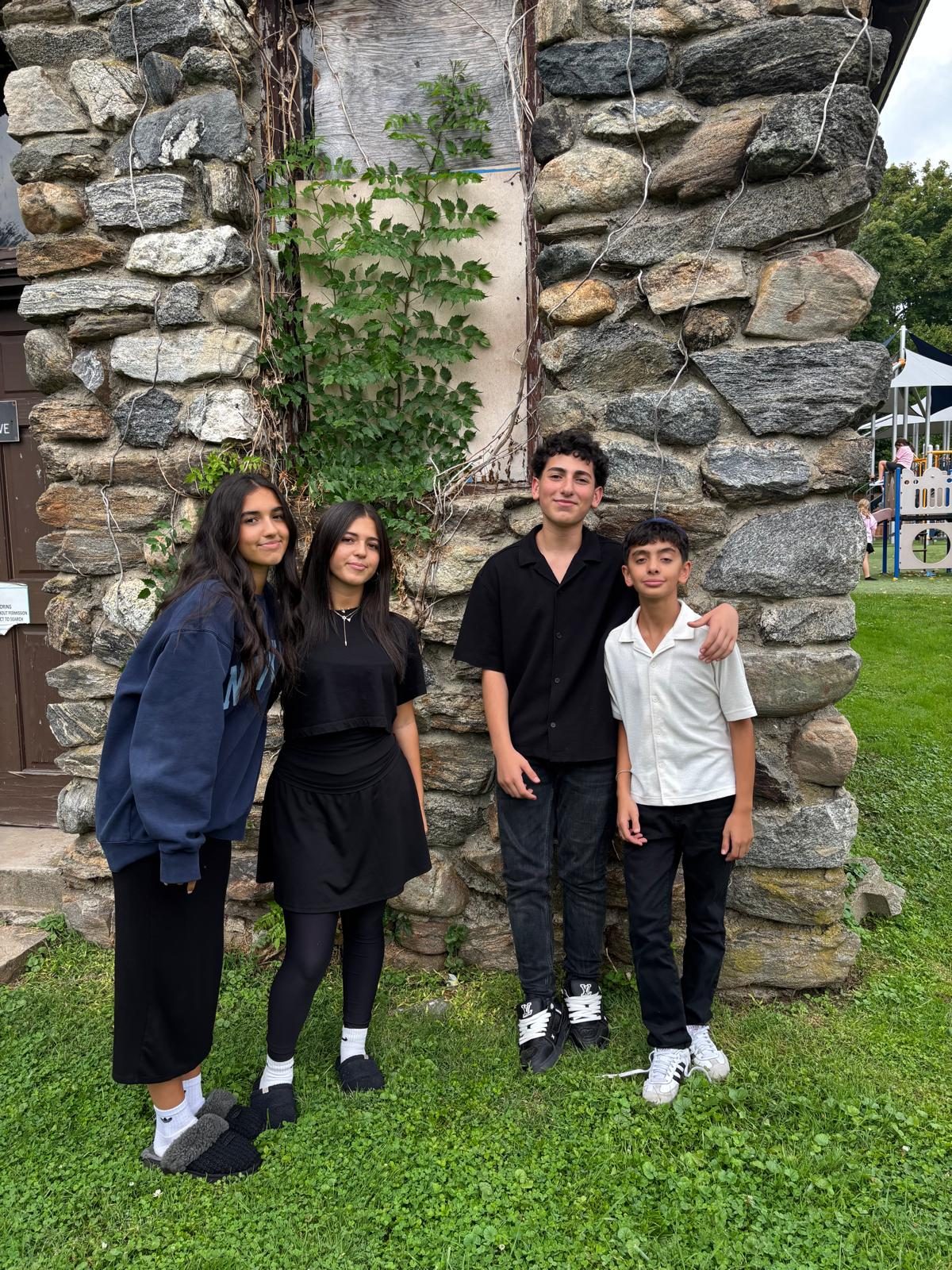 WHHS students together on campus